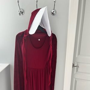 Handmaid’s Tale Costume (includes dress, cape, bonnet)
